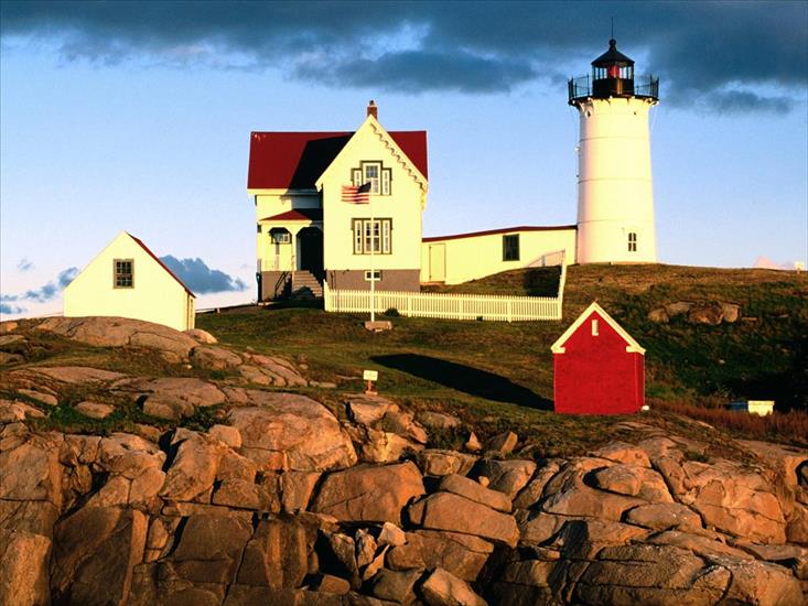 Lighthouses - Nubble Lighthouse, Cape Neddick, York, Maine.jpg