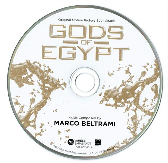 Gods of Egypt Original Motion Picture Soundtrack 2016 - Disc.jpg
